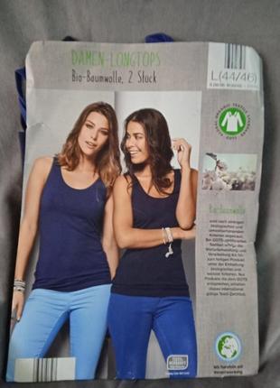 Комплект из 2-х маек, евр р.l(44-46)