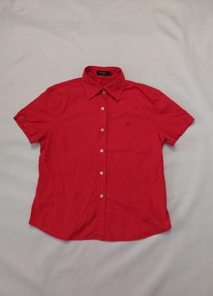 Женская орочка с коротким рукавом burberry london women's short sleeve shirt red