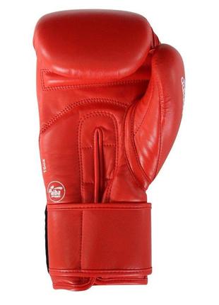 Перчатки боксерские с лицензией aiba  adidas тренировочные кожанные перчатки5 фото