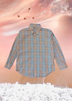 Дитяча сорочка burberry london kids longsleeve check shirt