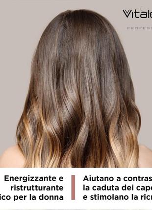 Ампульный уход для женщин против выпадения волос vitalcare anticaduta швейцария, 10 х 6 мл3 фото