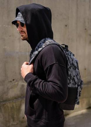 Мужской рюкзак синий мультикам