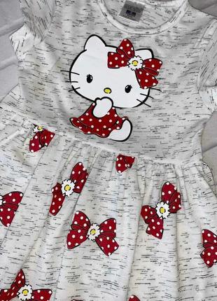 Детское платье kitty2 фото