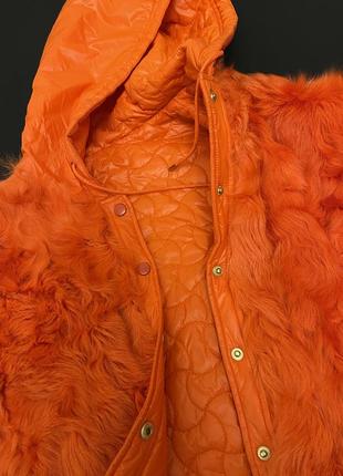 Двусторонняя куртка-шубка pinko (100% оригинал)7 фото