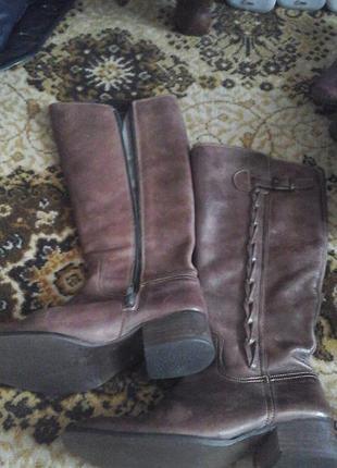 Сапоги кожанные,про-во португалия