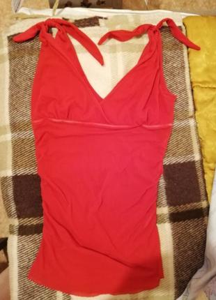 Маечка (майка) в мелкую сеточку