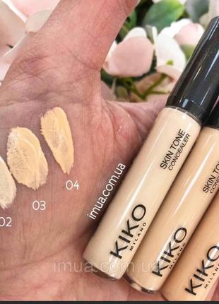 Консилер рідкий kiko skin tone 024 фото