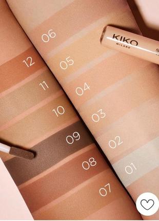 Консилер рідкий kiko skin tone 025 фото