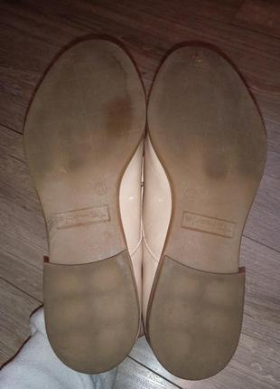 Туфлі черевички жіночі лак шкіра tamaris німеччина розмір 37-23.5см7 фото