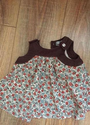 Миле плаття сарафан на дівчинку 6-9 міс
