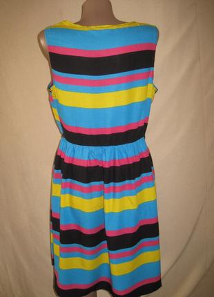 Віскозне плаття в смужку george р-р14 2