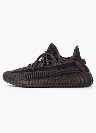 Мужские текстильные кроссовки адидас изи adidas yeezy 350. цвет коричневый. рефлектив