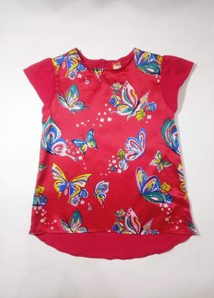 Красивая блузка футболка девочке dunnes stores, новая 7 лет