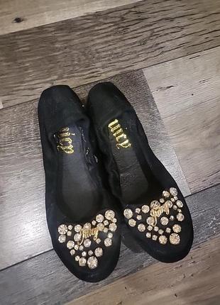 Балетки в камнях