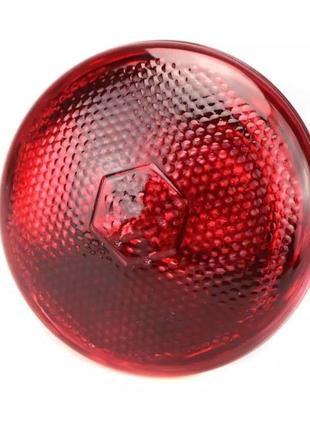 Инфракрасная лампочка красная 250 вт для обогрева птиц (цыплят, курчат, кур,...