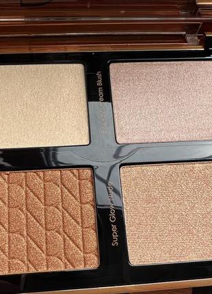 Палетка  natasha denona bronze cheek face glow palette5 фото