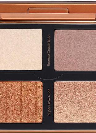 Палетка  natasha denona bronze cheek face glow palette10 фото