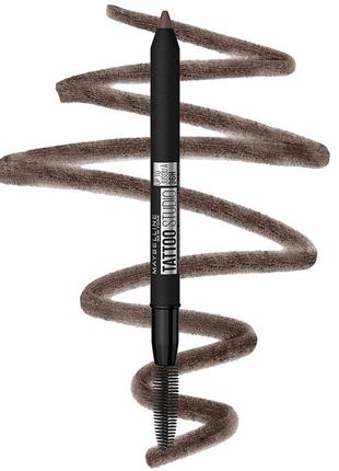 Олівці для брів maybelline new york tattoo brow 36h5 фото