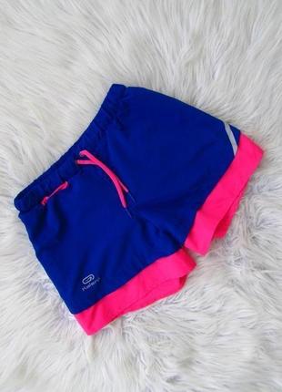 Спортивные короткие шорты kalenji decathlon