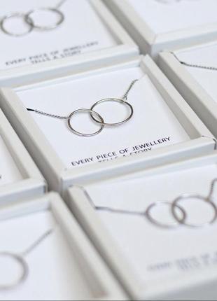 Підвіска "circle" срібло 925 2