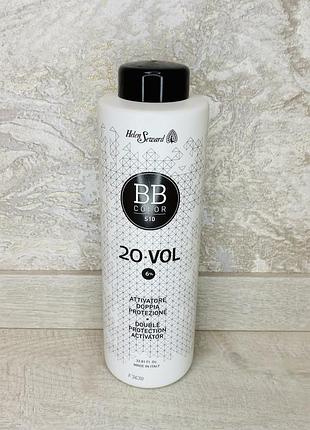 Крем-оксидант до безаміачної фарби helen seward bb color s10 activator 6% 20 vol 1000 ml