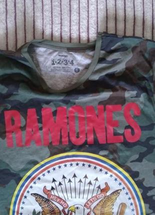 Футболка з принтом панк-рок-група ramones3 фото