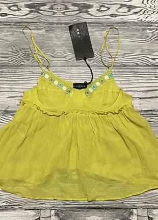 Топ блуза майка john richmond denim оригінал