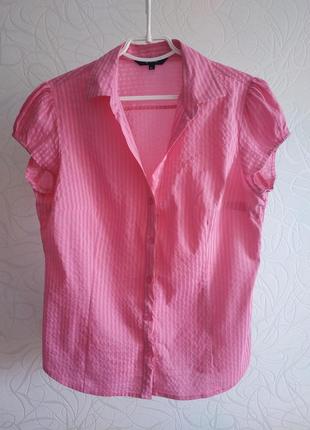 Розовая блузка2 фото