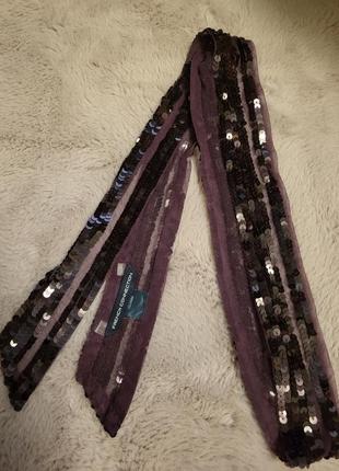 Пояс в паетках