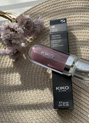 Помада kiko milano instant colour matte