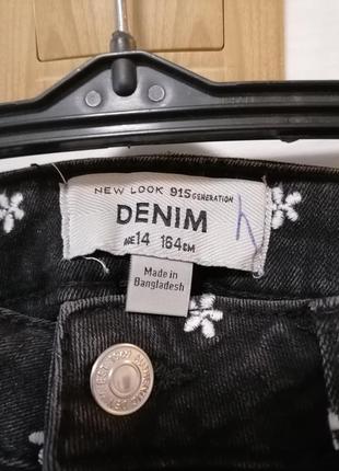 Шорты new look denim на девочку 14/164 см8 фото