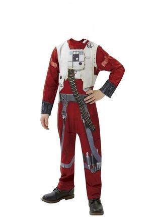 Карнавальний костюм пілот опору льотчик star wars зіркові війни halloween хелловін новорічний f&f1 фото