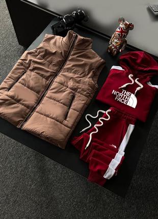 Жителка + весняний спортивний костюм худі the north face зе норд фейс чоловічий жіночий унісекс