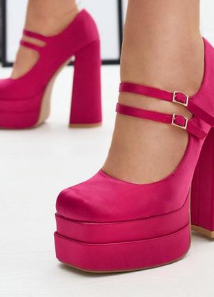 Туфли розовые хит