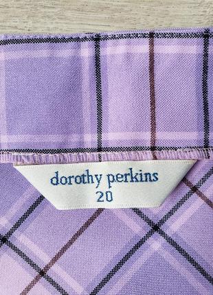 Юбка dorothy perkins в клетку 20 р-ру.2 фото