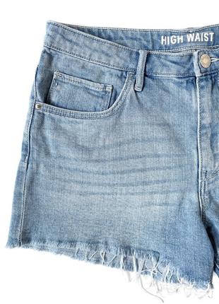 Короткие джинсовые шорты h&m для девочки 13-14 лет, 164 см3 фото