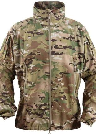 Куртка ветровка level 4 изготовлена из ткани milliken nylon multicam (usa)