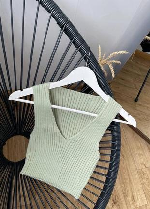 Топ вязанний shein