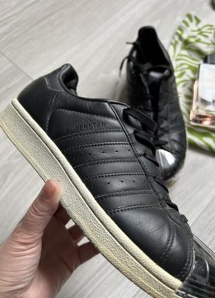 Кожаные кроссовки adidas superstar4 фото