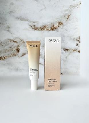 Тональний dd-крем-догляд paese dd cream daily defense spf30 відтінок 3 n (sand)