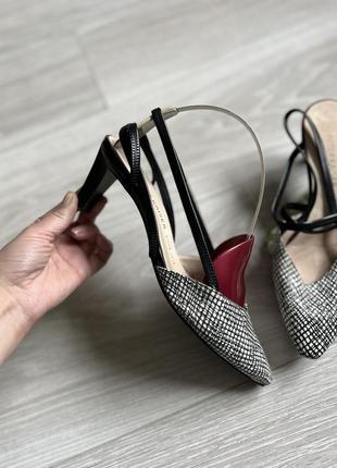 Кожаные босоножки asos