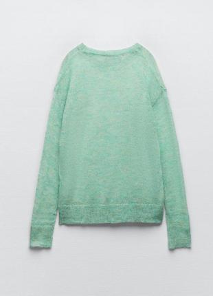 Zara легкий светр-павутинка6 фото