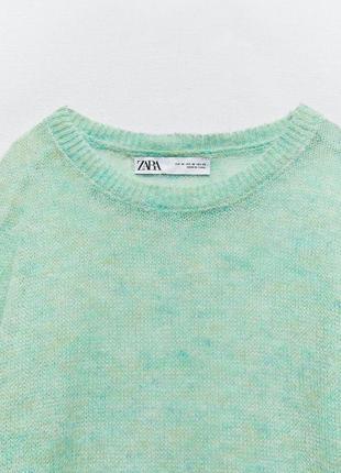 Zara легкий светр-павутинка7 фото