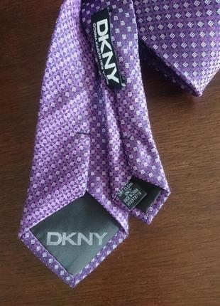 Краватка dkny, шовк2 фото