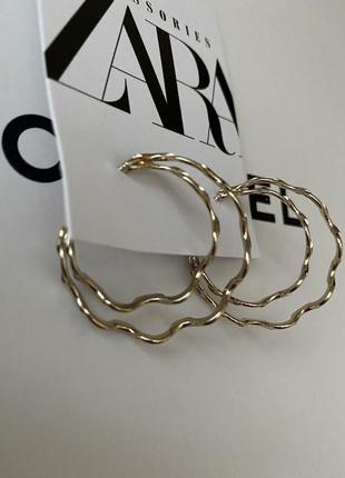 Серьги серьги кольца zara оригинал оригинал кольца2 фото