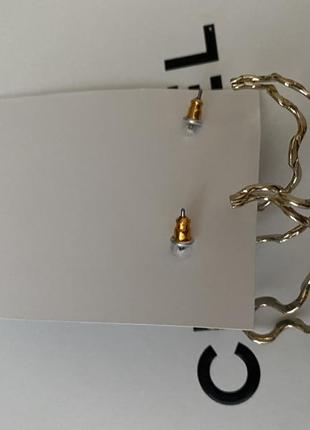 Серьги серьги кольца zara оригинал оригинал кольца3 фото