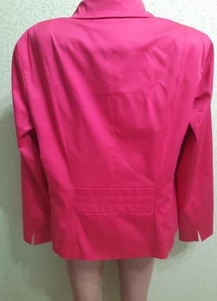 Женский пиджак жакет блейзер цвета фуксия5 фото