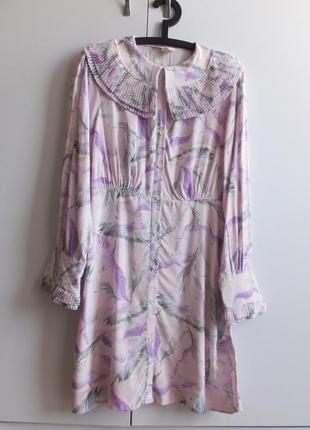 H&m (xs/34) летнее платье с принтом3 фото