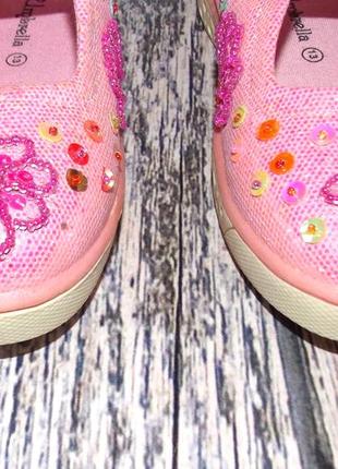 Новые фирменные туфли для девочки, размер 136 фото