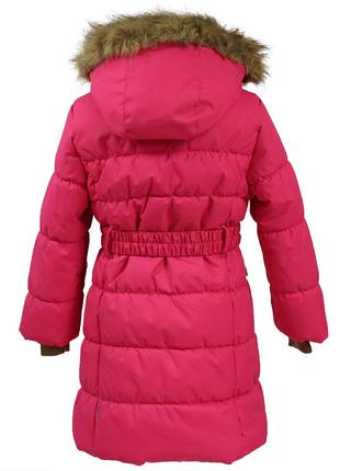 Пальто жіноче зимове куртка довга huppa yacaranda фуксія 12030030-700632 фото